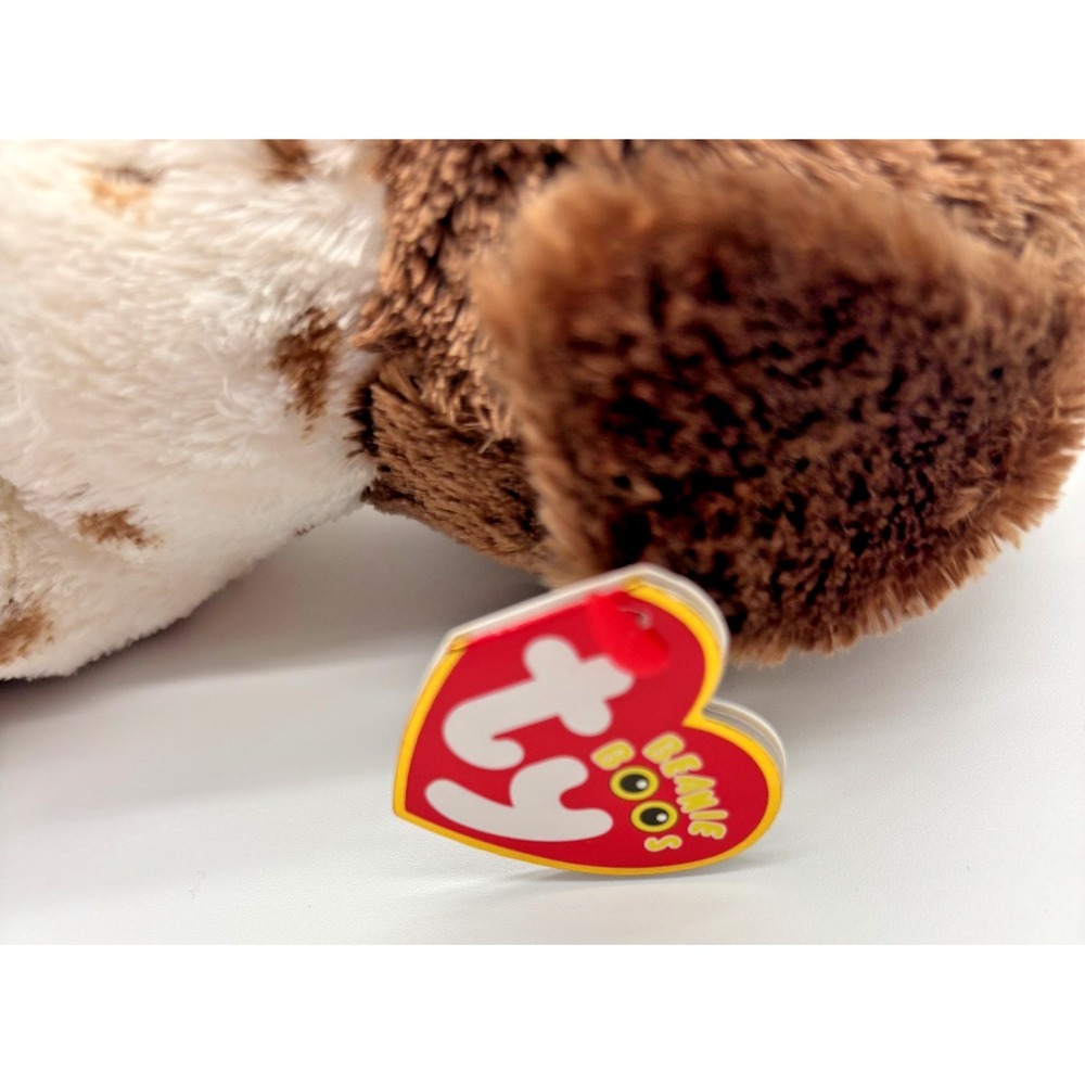NEW 2021 TY‎ Beanie Boos MUDDLES the Dog Plush Stuffed Animal Toy - Picture 3 of 8